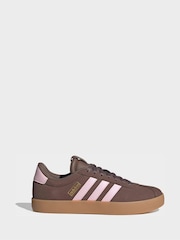 adidas Brown VL Court 3.0 Trainers - Image 1 of 9