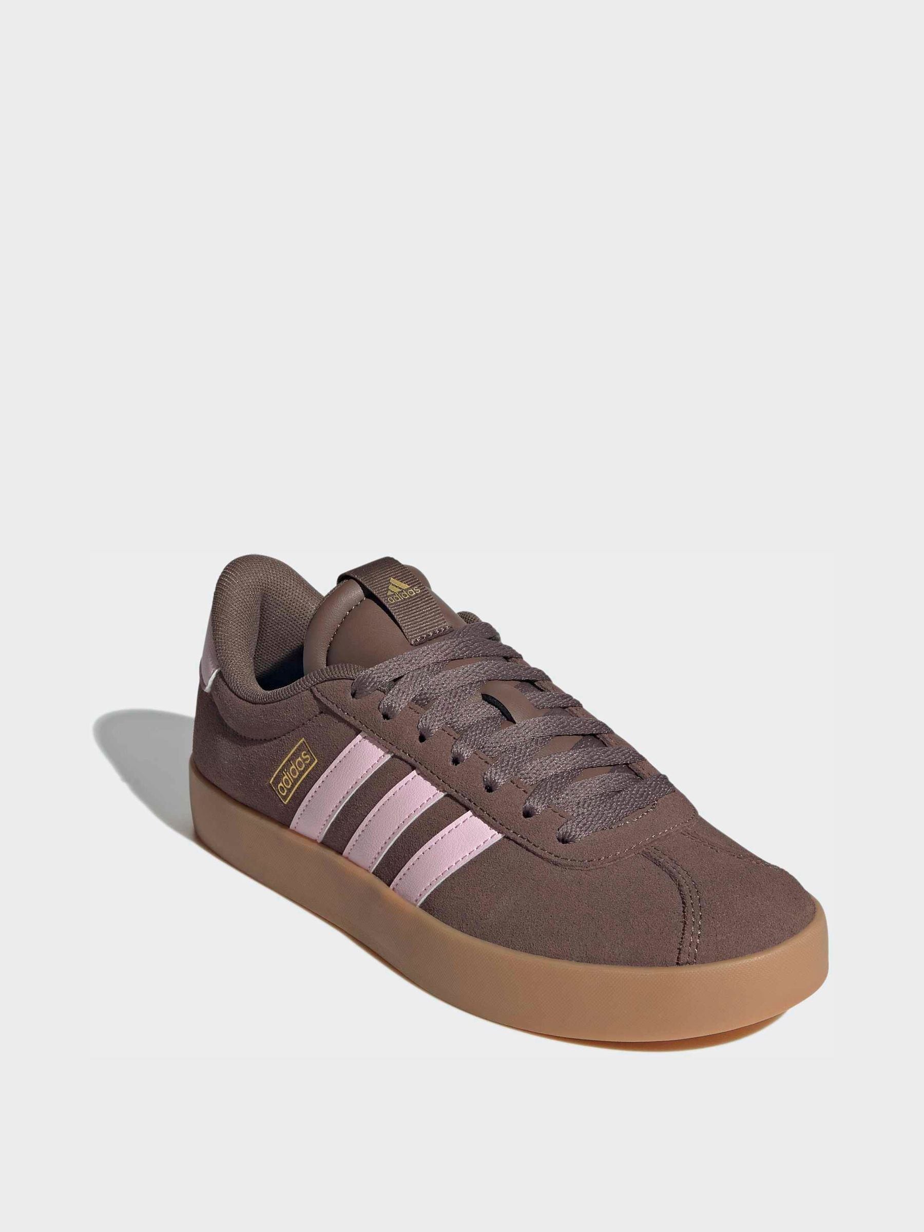 Buy adidas Brown/Pink VL Court 3.0 Trainers from the Next UK