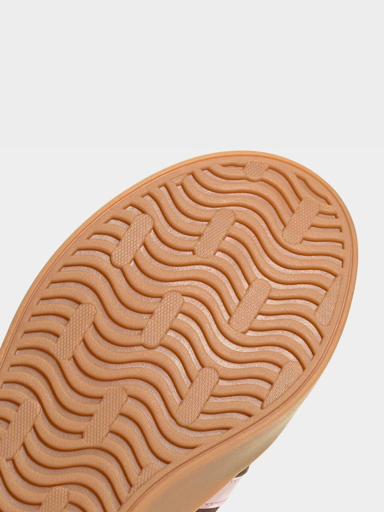 adidas Brown VL Court 3.0 Trainers - Image 16 of 16