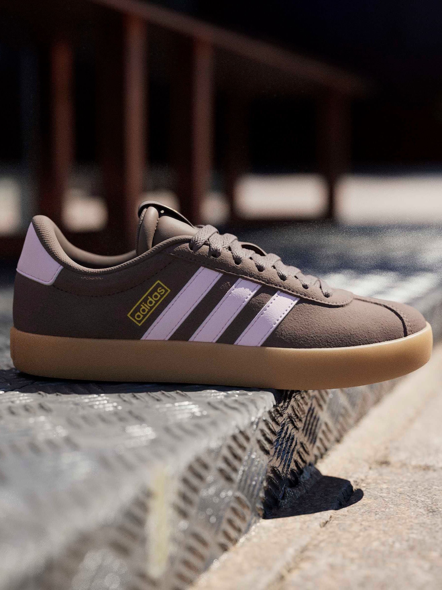 adidas shoes brown sole