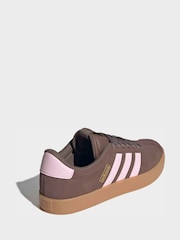 adidas Brown VL Court 3.0 Trainers - Image 4 of 9