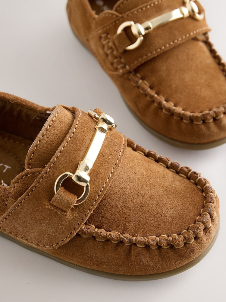 Tan Brown Snaffle Loafers - Image 5 of 5 Tan Brown Snaffle Loafers - Image 5 of 5