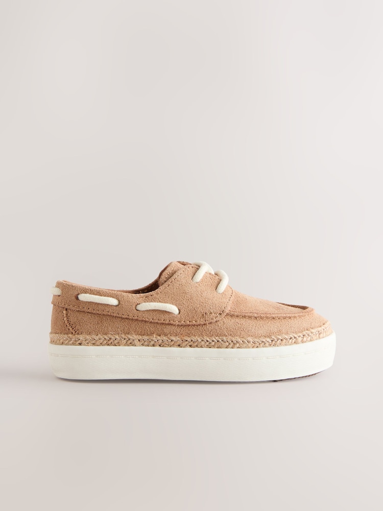 Tan Boat Shoes - Image 2 of 5