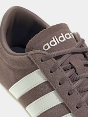 adidas Brown/White Grand Court Lo Trainers - Image 10 of 10