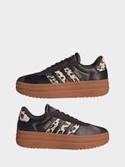 adidas Brown/Black VL Court Bold Trainers - Image 14 of 18