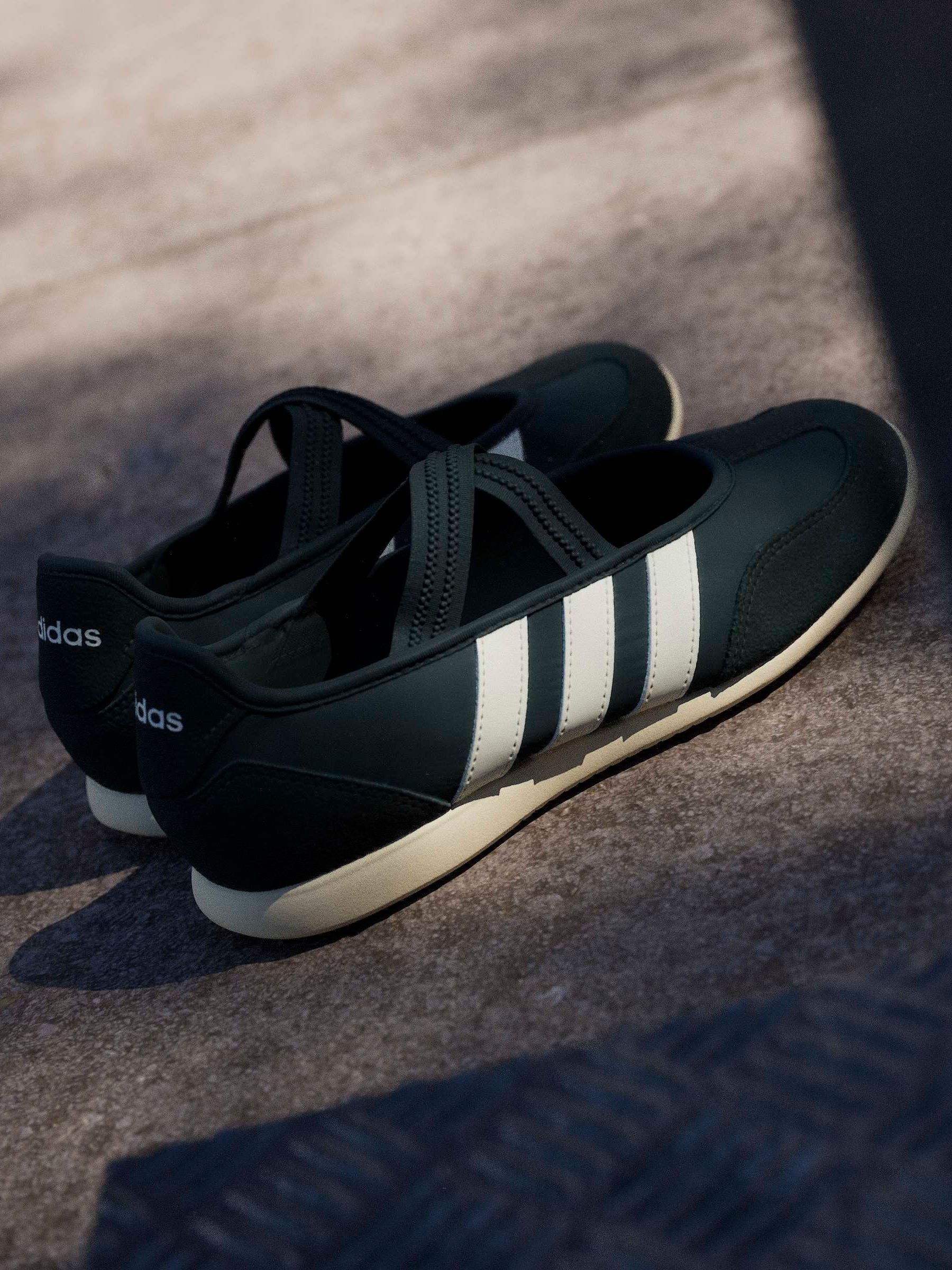 Cumpără Verde - adidas Barreda Mary Jane Ballet Trainers from Next