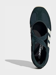 adidas Green Barreda Mary Jane Trainers - Image 6 of 9
