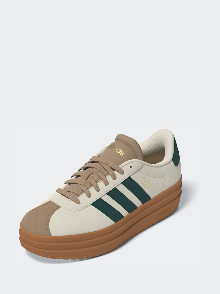 adidas gazelle silver green womens Adidas Forum Bold Magic Beige Focus Olive (W)