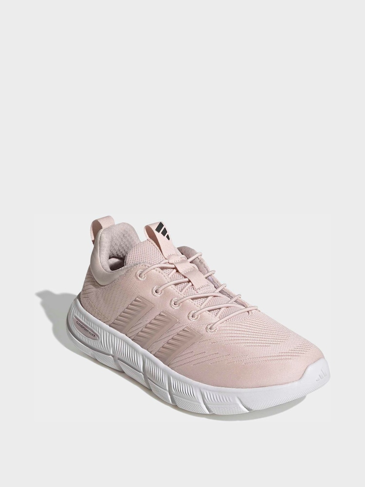 adidas Pink Cloudfoam Flex Elastic Laces Trainers - Image 2 of 10