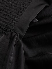 Superdry Black Strapless Puff Ball Mini Dress - Image 3 of 3