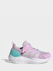 adidas Purple Lightorama Kids Trainers - Image 3 of 9