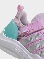 adidas Purple Lightorama Kids Trainers - Image 8 of 9