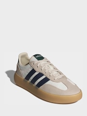 adidas White Barreda Decode Lace Junior Trainers - Image 1 of 10