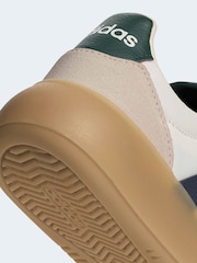 adidas White Barreda Decode Lace Junior Trainers - Image 3 of 10