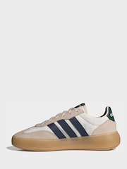 adidas White Barreda Decode Lace Junior Trainers - Image 8 of 10