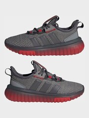 adidas Grey Kaptir 4.0 Kids Trainers - Image 7 of 10