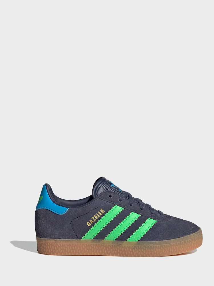 adidas gazelle silver green womens Adidas Gazelle Indoor Mineral Green Silver Dawn JI0323 – Sneaker Junkies main image 1