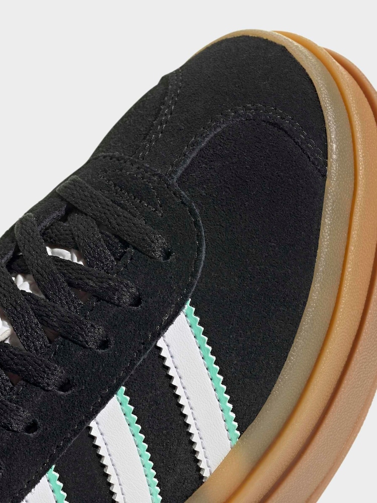 Buy adidas Originals Black Gazelle Bold Junior Trainers from Next Chile