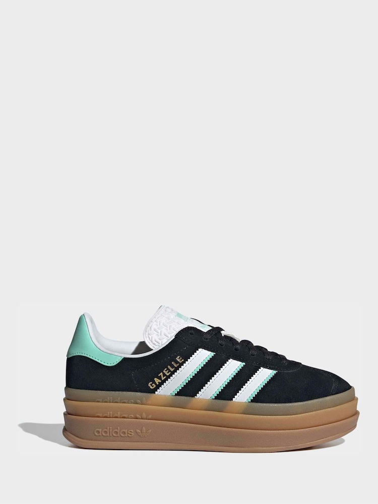 Buy adidas Originals Black Gazelle Bold Junior Trainers from the Next UK  online shop