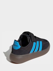adidas Black Barreda Decode Elastic Lace Kids Trainers - Image 4 of 9