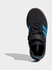 adidas Black Barreda Decode Elastic Lace Kids Trainers - Image 6 of 9