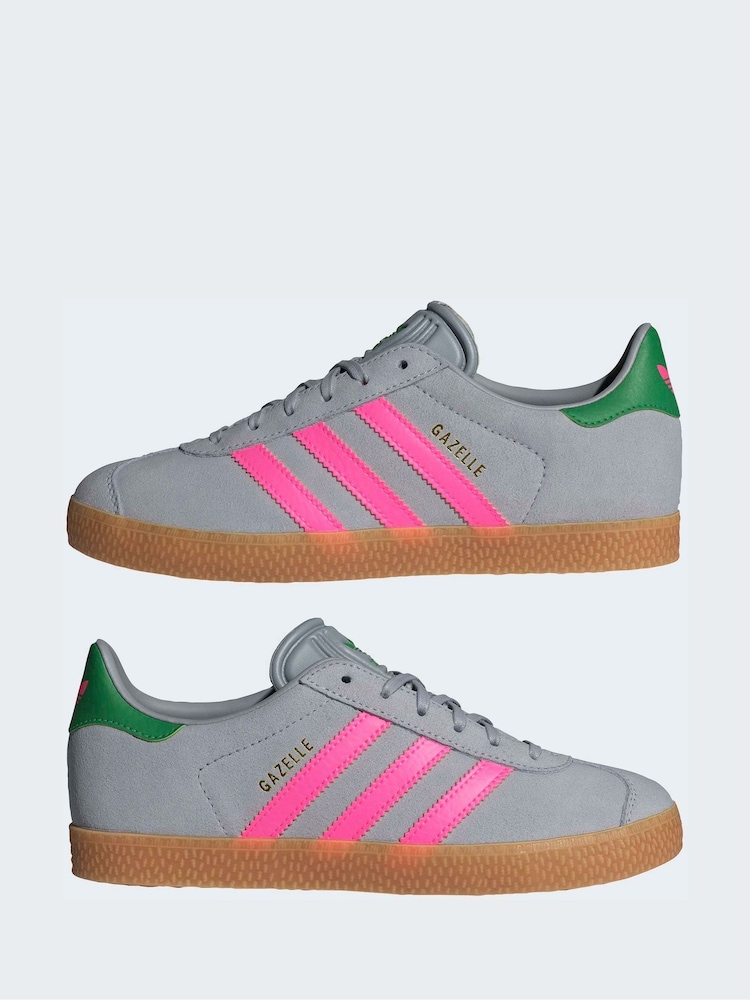 adidas gazelle silver green womens Adidas Gazelle Bold – DTLR