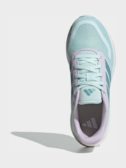 adidas Green Runfalcon 5 Lace Running Junior Trainers - Image 6 of 9