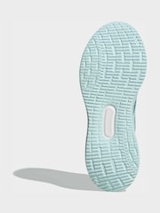 adidas Green Runfalcon 5 Lace Running Junior Trainers - Image 7 of 9