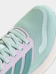 adidas Green Runfalcon 5 Lace Running Junior Trainers - Image 8 of 9