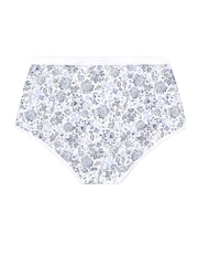 Yours Curve Blue Full Knickers 5 Pack - Image 10 of 10