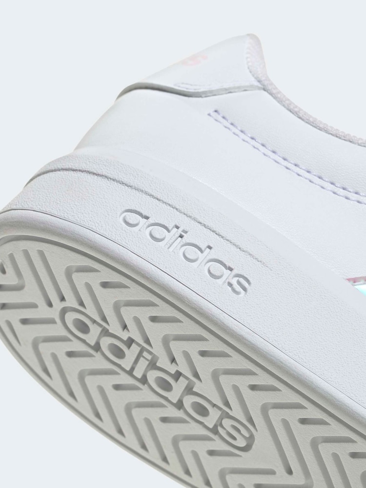 adidas gazelle silver green womens Adidas Grand Court Base 2.0 Black White