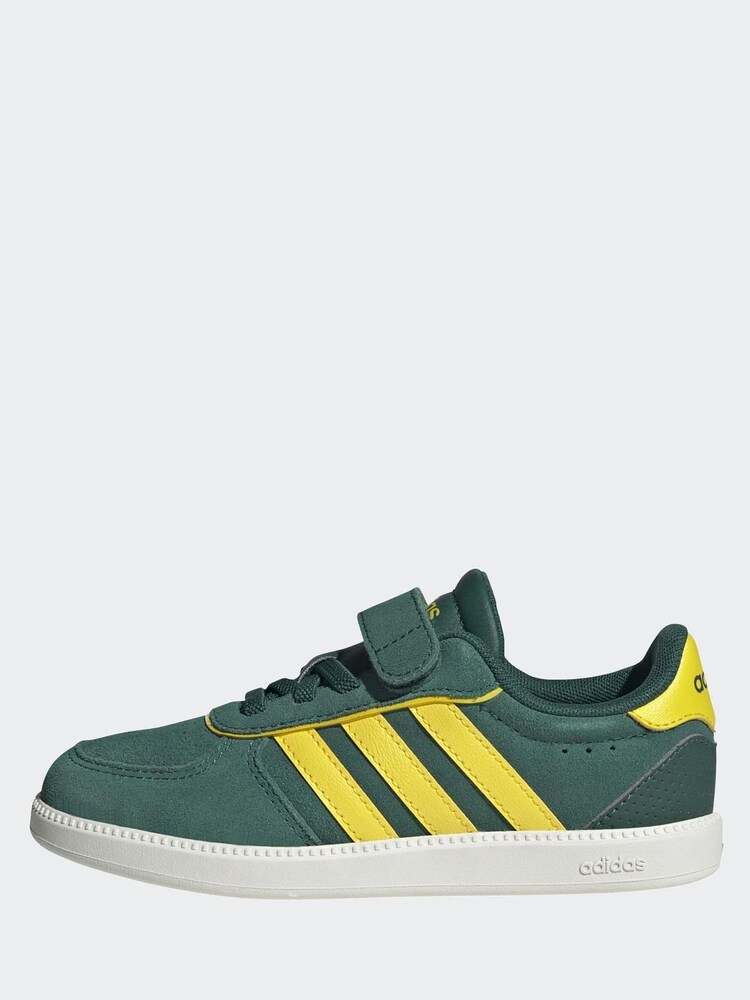 adidas Green Breaknet Sleek Kids Trainers - Image 2 of 10