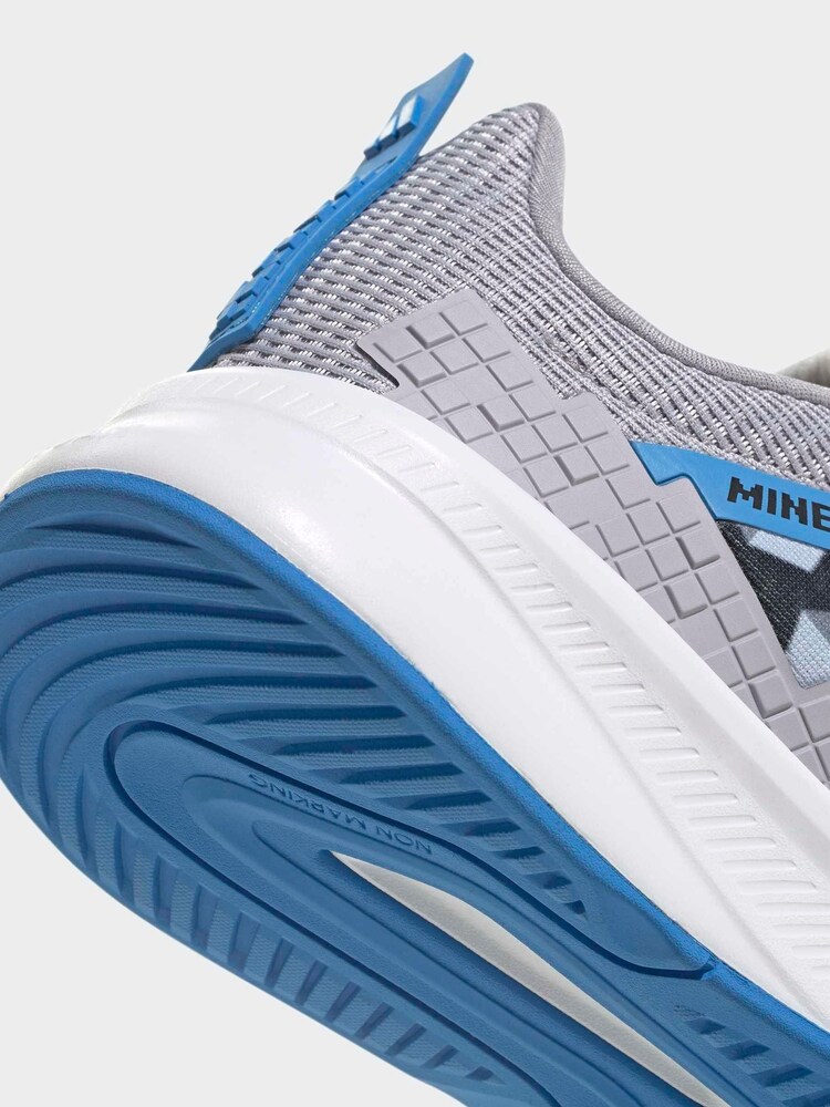 adidas Grey Minecraft Fortarun 4.0 Junior Trainers - Image 10 of 10