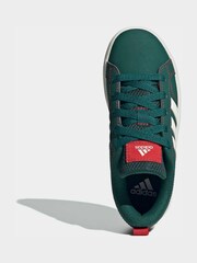 adidas Green VS Pace 2.0 Lace Kids Trainers - Image 6 of 10