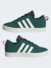 adidas Green VS Pace 2.0 Lace Kids Trainers - Image 8 of 10