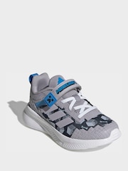 adidas Grey Minecraft Forarun 4.0 Kids Trainers - Image 4 of 10