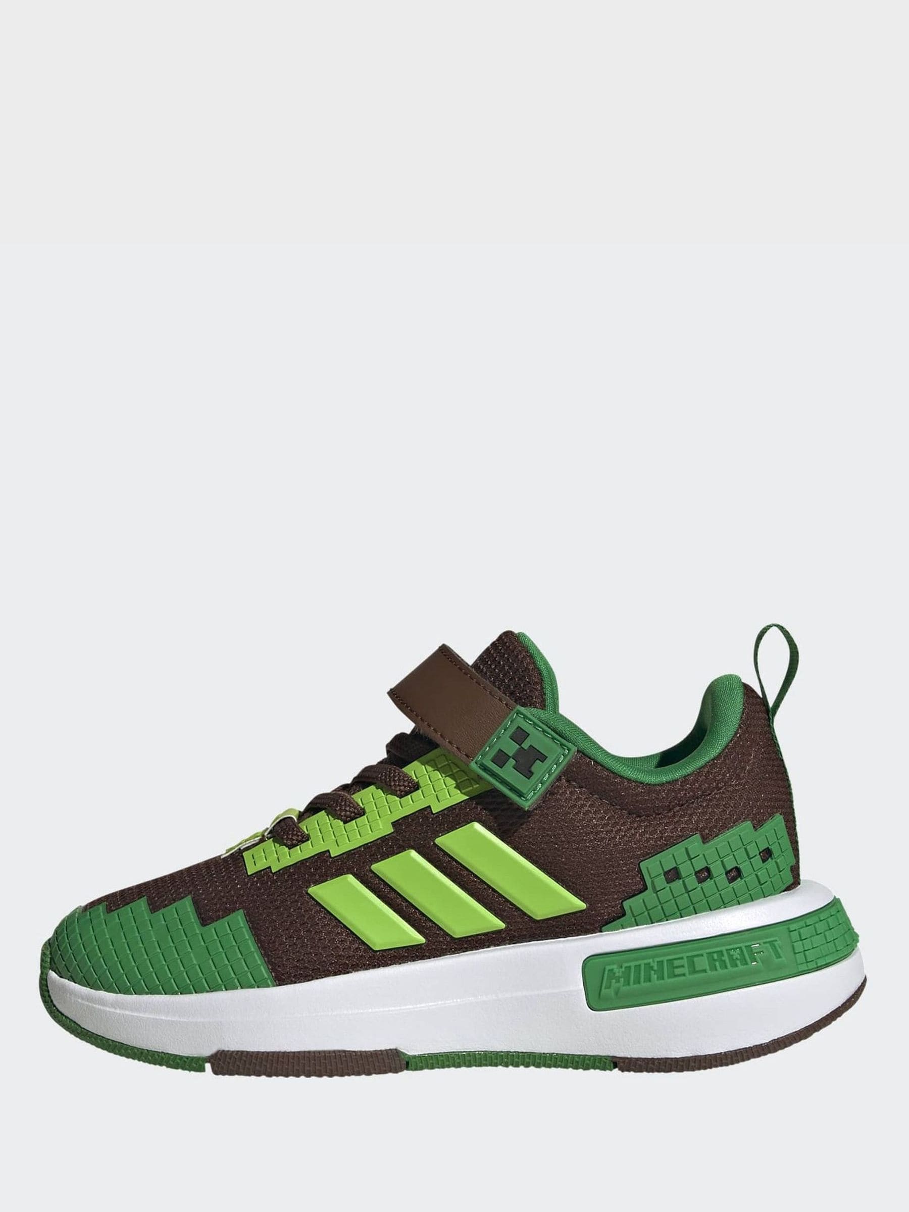 Next：日本 ブラウン - adidas Minecraft Pro 伸びる靴ひも キッズ