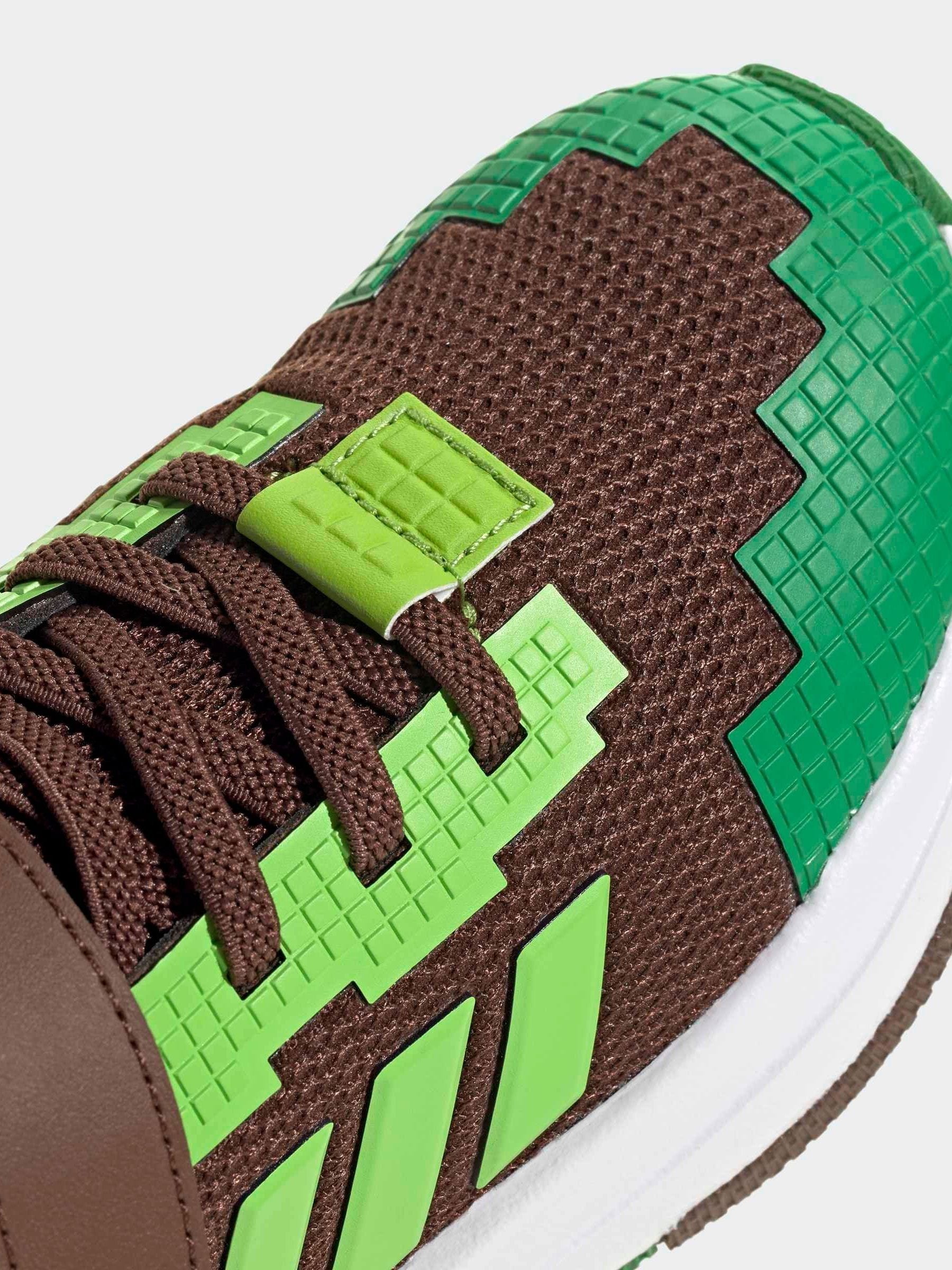 Cumpără Maro - adidas Minecraft Pro Elastic Lace Kids Trainers