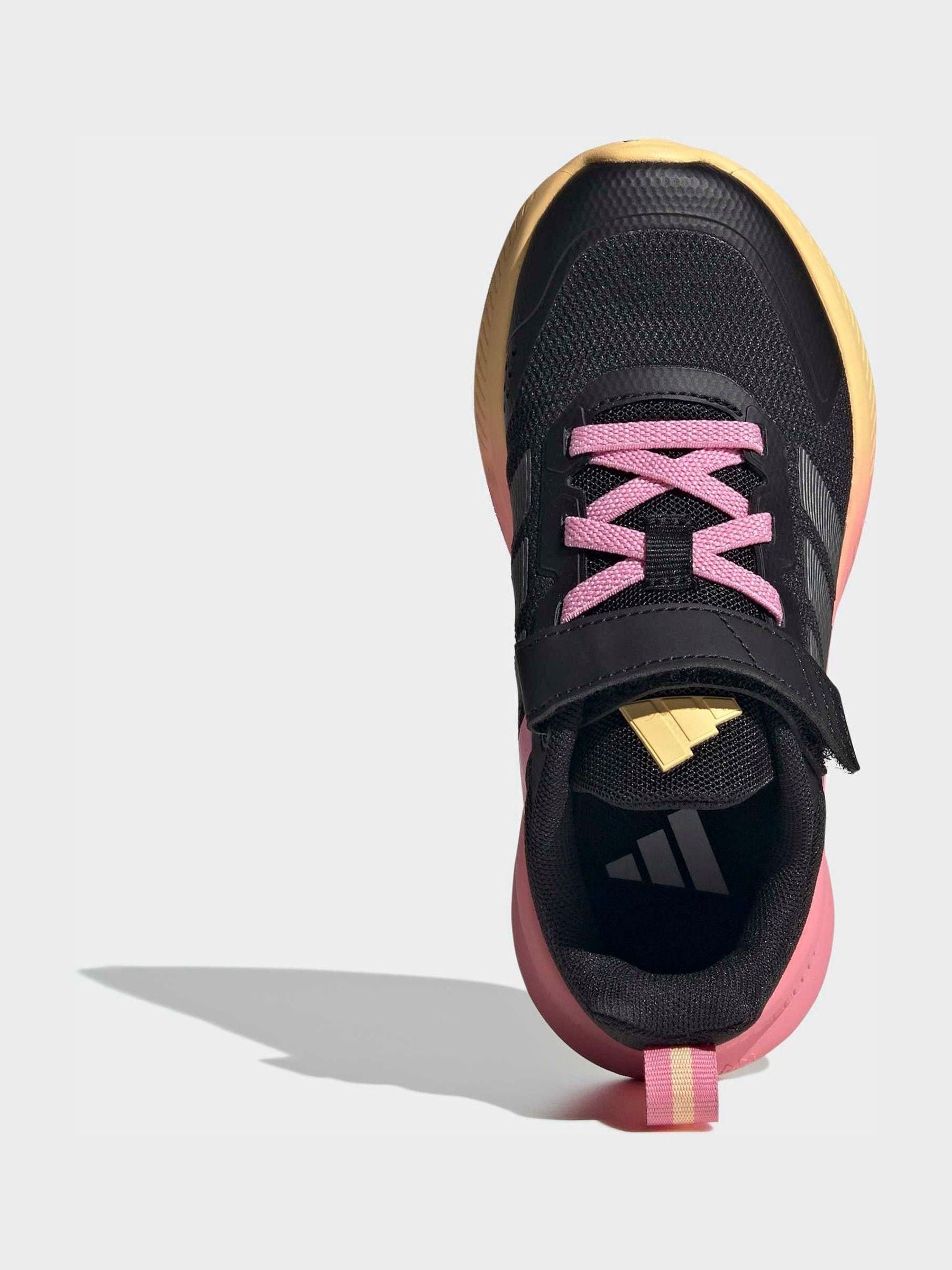 Next：日本 ブラック / ピンク - adidas Fortarun 4.0面ファスナー
