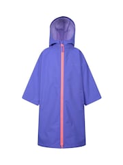 Mountain Warehouse Purple Kids Coastline Water Resistant Changing Coats - Image 1 of 5