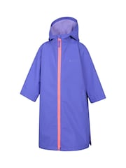 Mountain Warehouse Purple Kids Coastline Water Resistant Changing Coats - Image 4 of 5