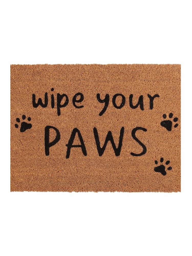 Something Different Brown Wipe Your Paws Doormat - Image 2 of 2