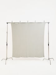 Oliver Bonas Blue Eze Lightweight Cotton Stripe Bedspread - Image 6 of 6