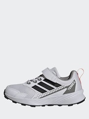 adidas Grey Terrex Tracefinder Kids Trainers - Image 3 of 10