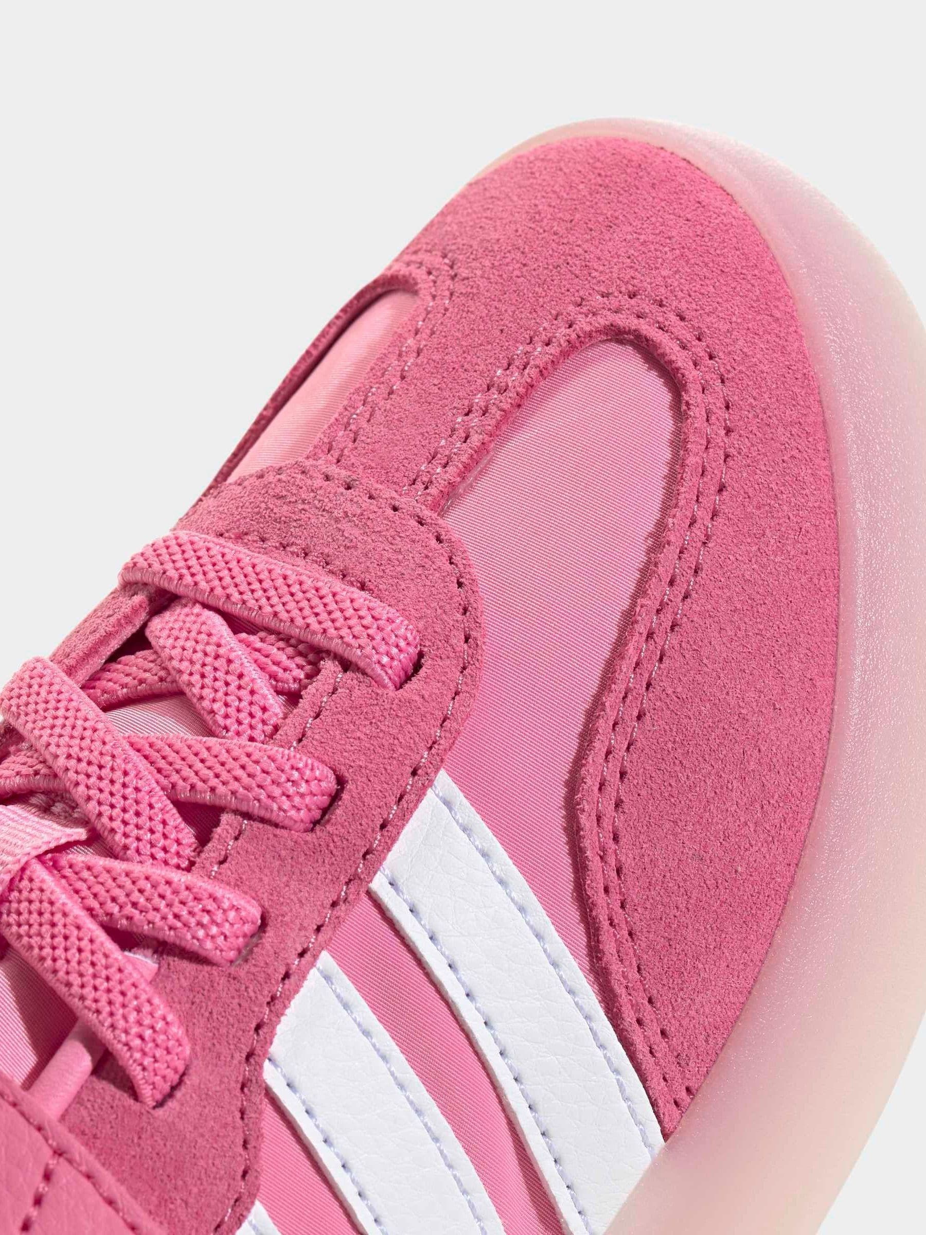 Buy adidas Pink Barreda Decode Elastic Lace Kids Trainers from