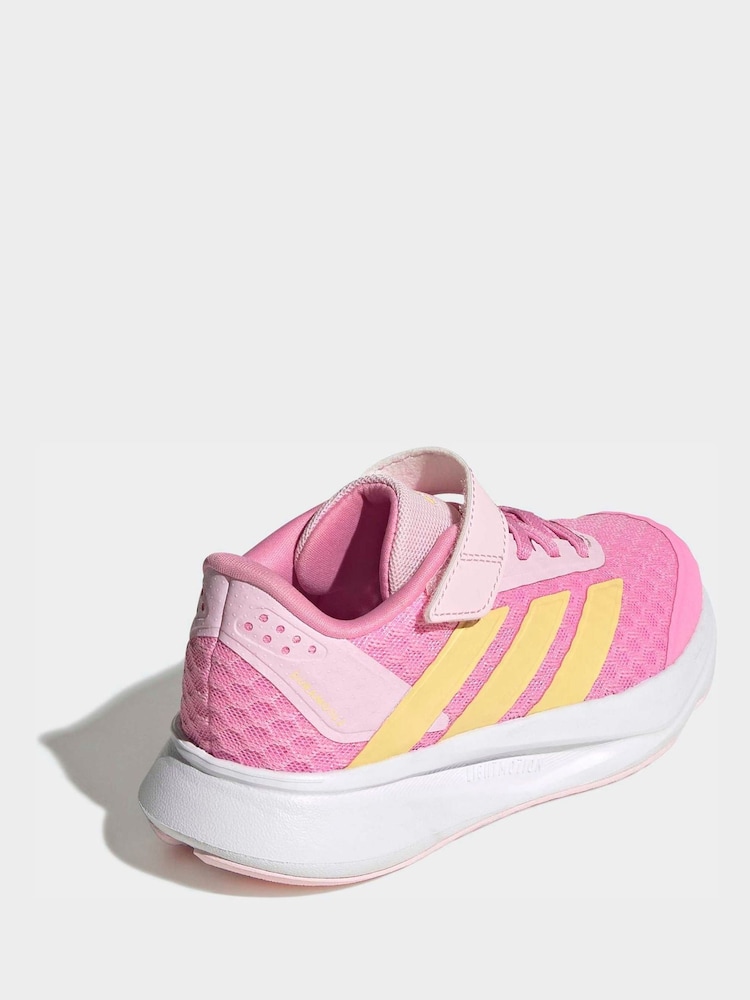 adidas gazelle silver green womens adidas Ultrarun 5 Elastic Lace Shoes - Grey/Bliss Lilac/Semi Flash Aqua main image 1