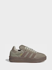 adidas Originals Green Samba XLG Junior Trainers - Image 1 of 9