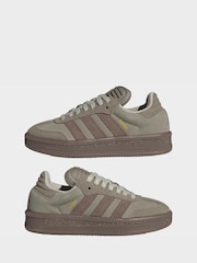 adidas Originals Green Samba XLG Junior Trainers - Image 5 of 9