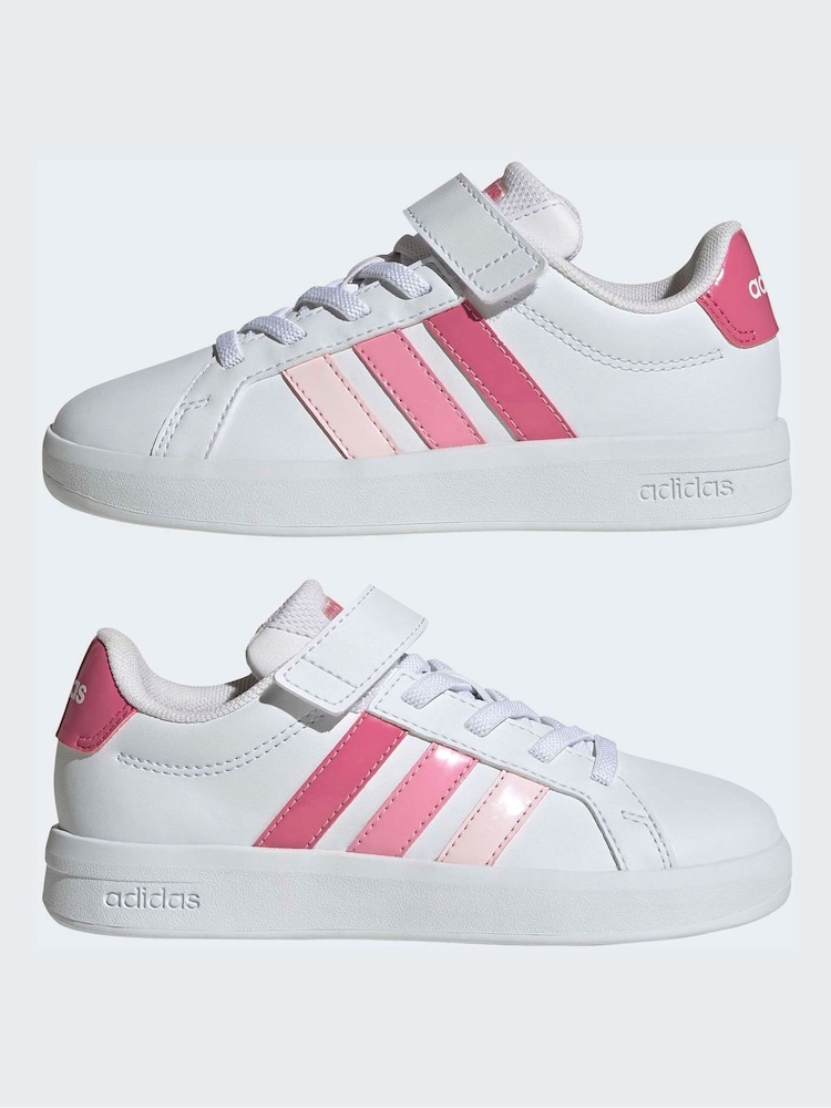adidas gazelle silver green womens Adidas Grand Court 2.0- Big Kids 5.5  black-willow-designs