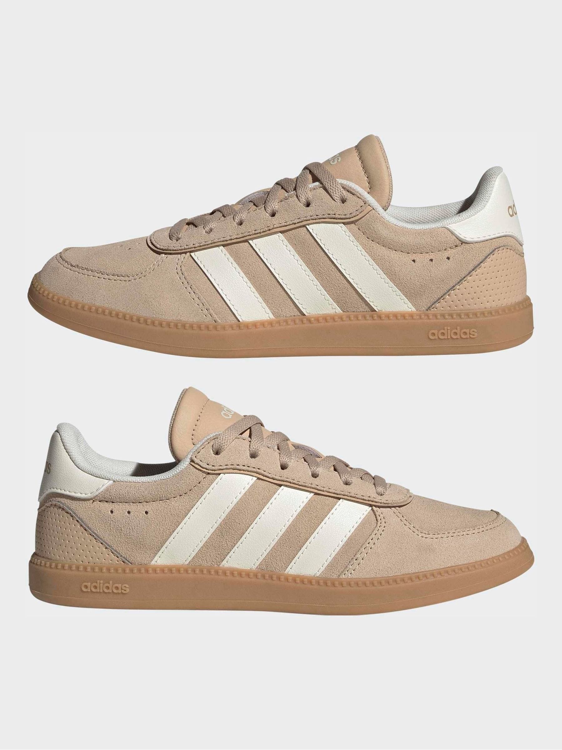 adidas ベージュ スエード スニーカー Buy Beige - adidas Breaknet Sleek Junior Trainers from Next Japan